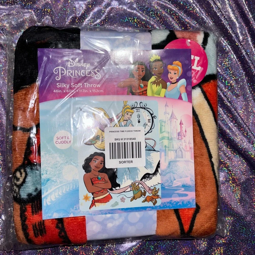 Disney princess blanket